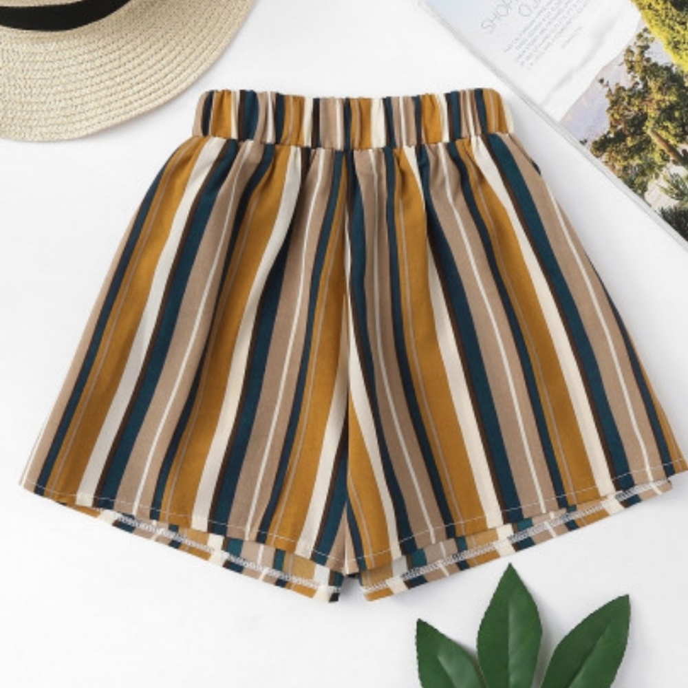 Elastic Waist Shorts